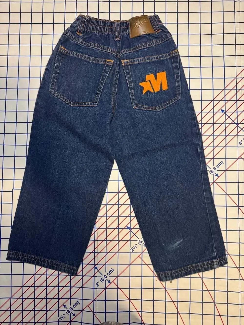 Vintage Mecca Apparel Once Day One Kids Toddler 2T Denim Jeans